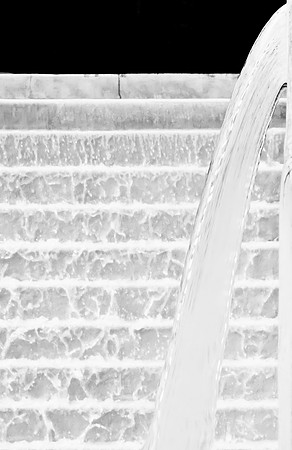 White Waterfall
